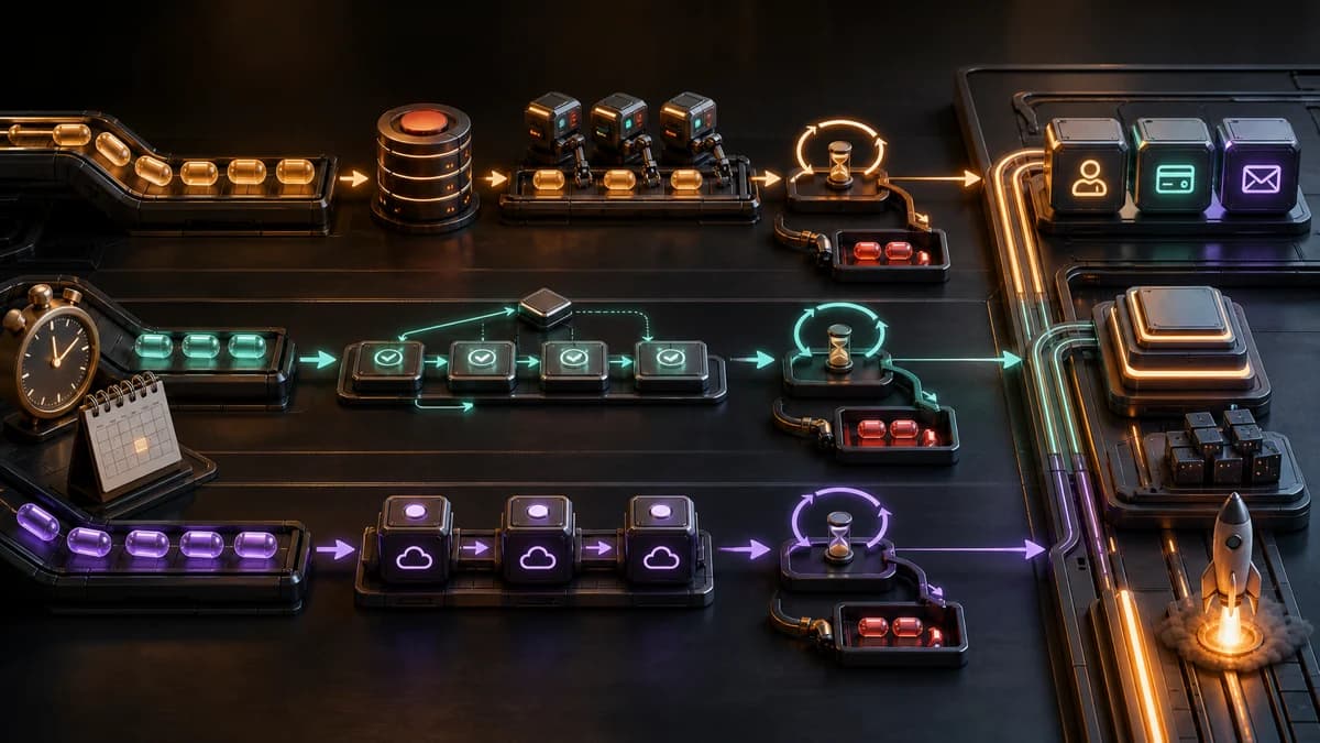 Hero image for Inngest vs BullMQ vs Trigger.dev for SaaS 2026: Archived Notes
